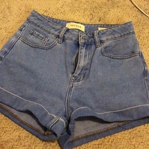 PACSUN high waisted mom shorts